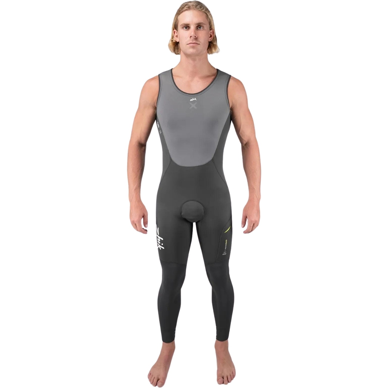 2026 Zhik Da Uomo Superwarm X Skiff Long John Muta SKF-1180-GRY - Grey
